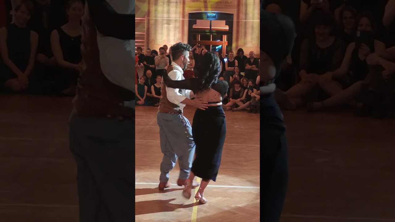 Majo Martirena & Rodrigo Fonti, performance in Krakus Aires Tango Festival, April 2024.