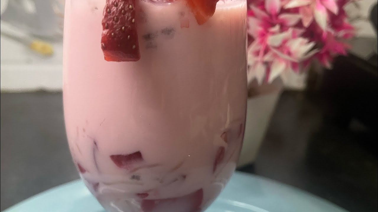 Juicy jelly, Sharbat..#ramadanspecial #juice #jelly #viralvideo #sharbat #rohafza #subscribe 