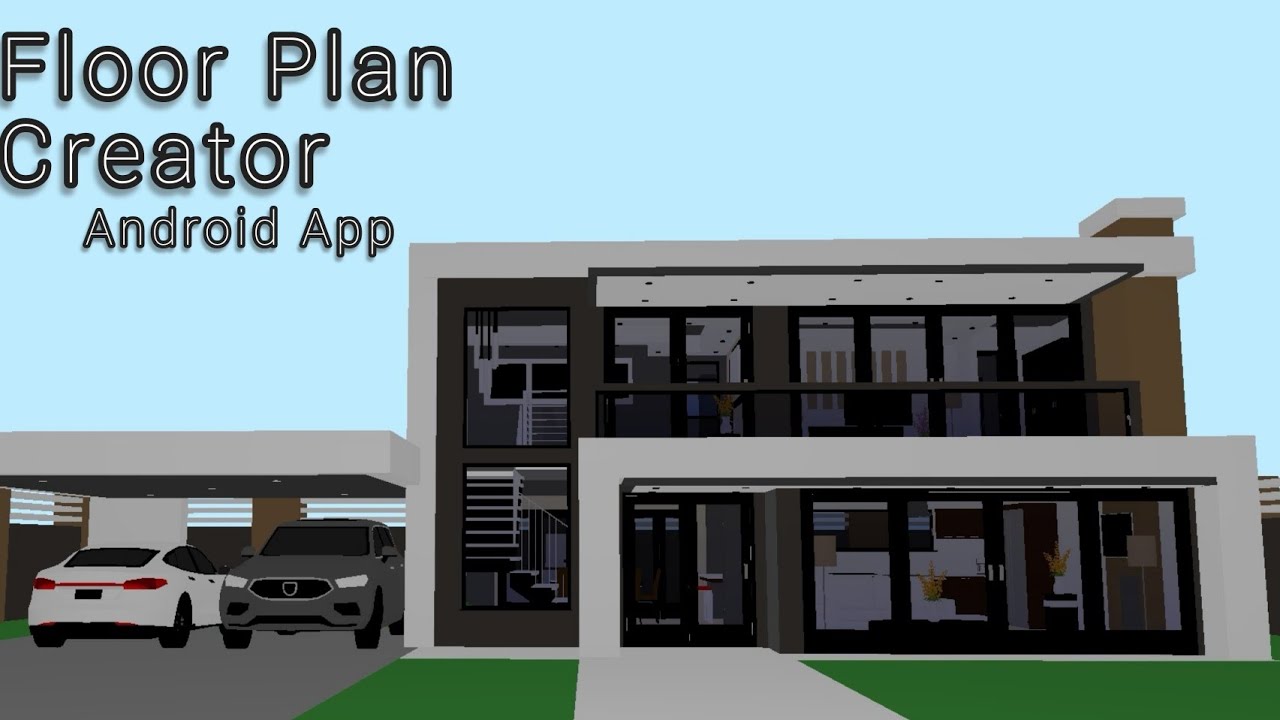 Floor Plan Creator || 10m x 9m || 2 Storey 3 Bedroom Modern House