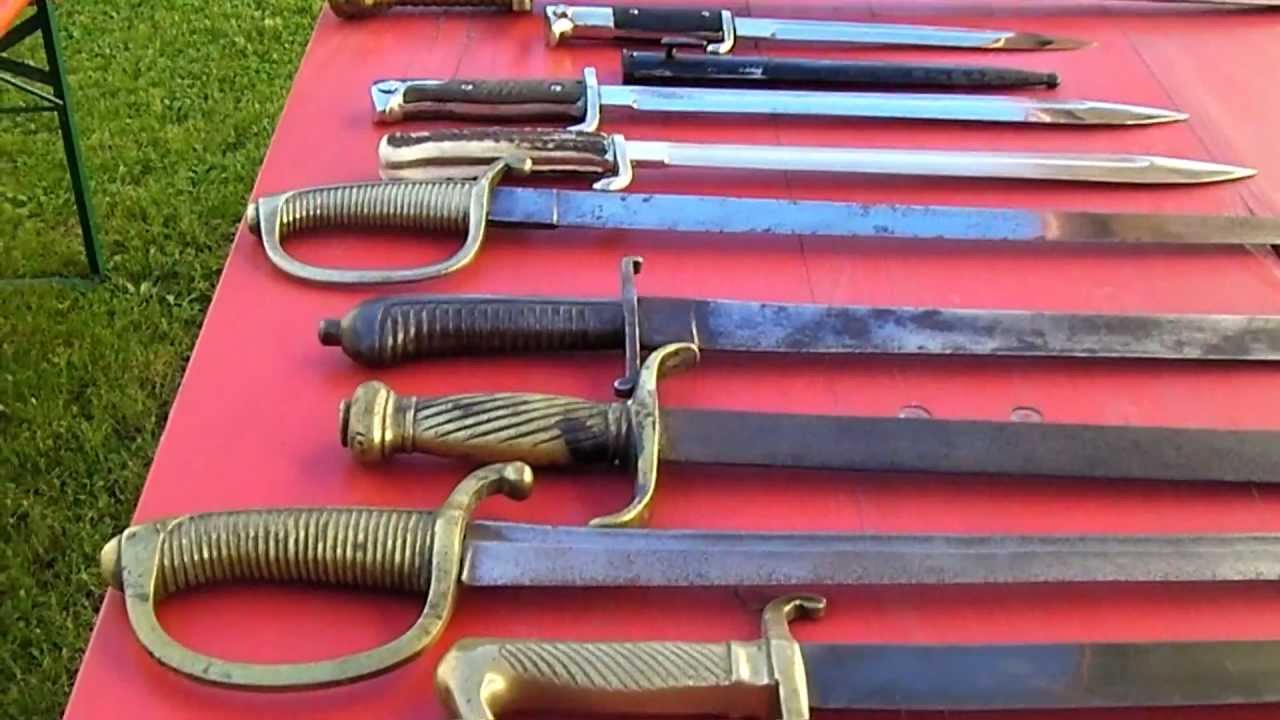 Bajonette und ein paar unbekannte Messer