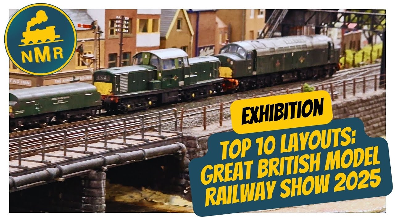 Мои 10 любимых макетов на выставке Great British Model Railway Show 2025