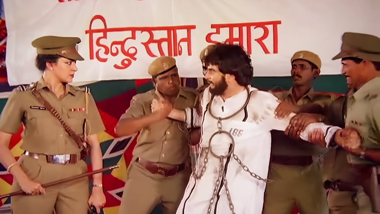 पुलिस नहीं, एक औरत होने के नाते तुम आज मेरे हाथों से बच गए | Jeetendra, Hema Malini | Mulzim