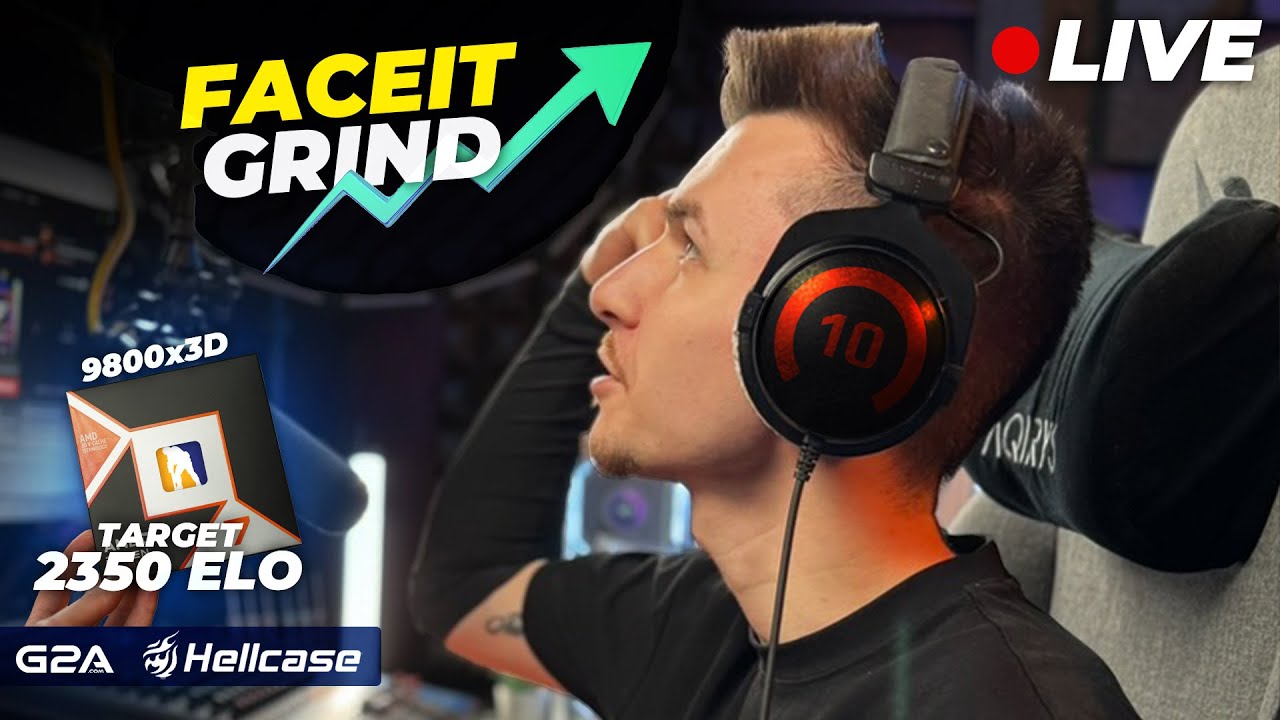 LIVE 🟡 e BATAIE DE JOC pe CS2 FACEIT 🔥 GRIND in 2.5K !giveaway