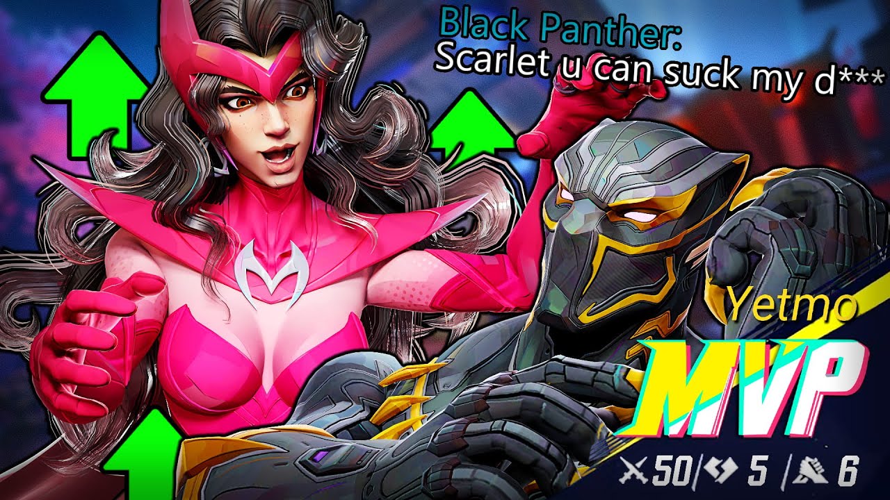 ¡La NUEVA MEJORA de SCARLET WITCH la hizo BASTANTE ÚTIL en esta TEMPORADA 5.5! - Marvel Rivals