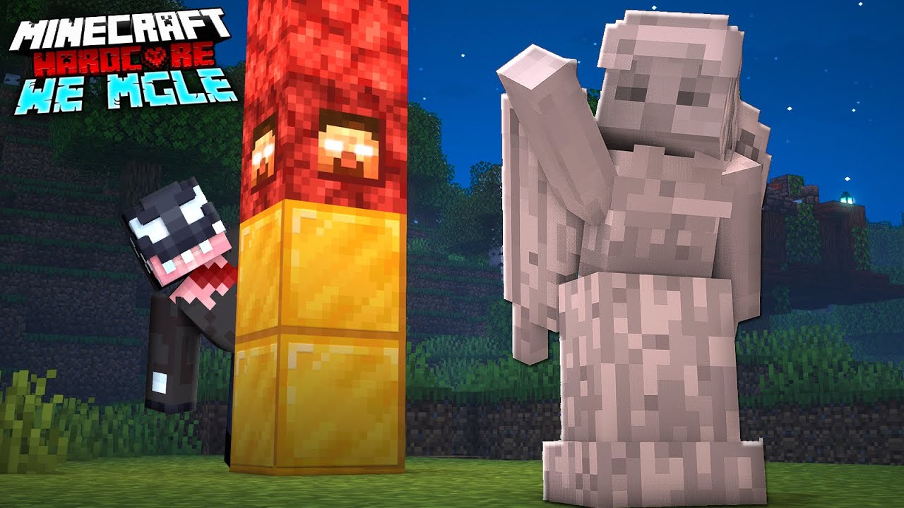 WEEPING ANGELS NIE CHCE TOTEMU HEROBRINE... | MINECRAFT: We Mgle #10