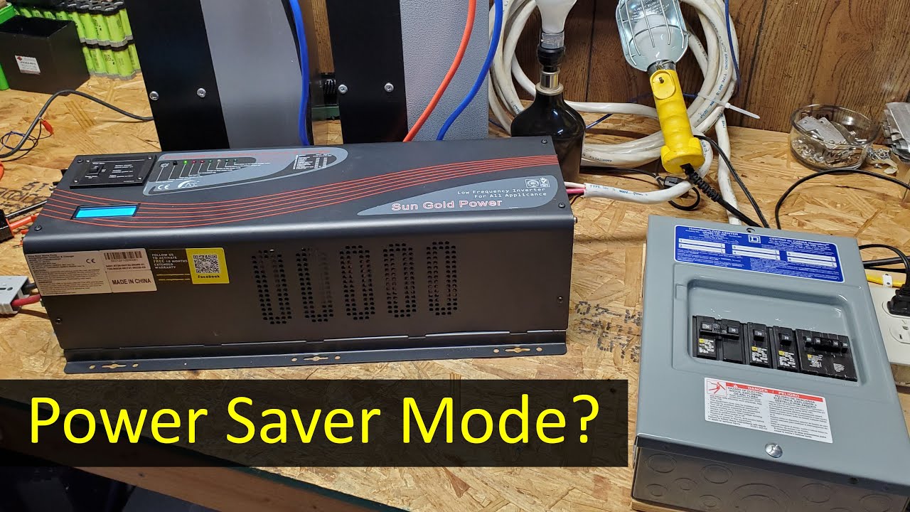 SUNGOLDPOWER Inverter Power Saver Mode - Is It Useful?