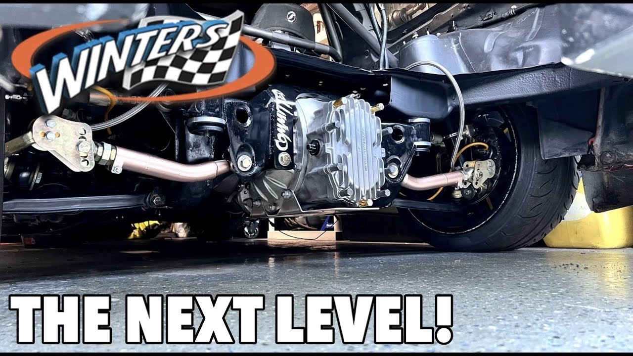 Installing a winters quick change differential in a 240SX!