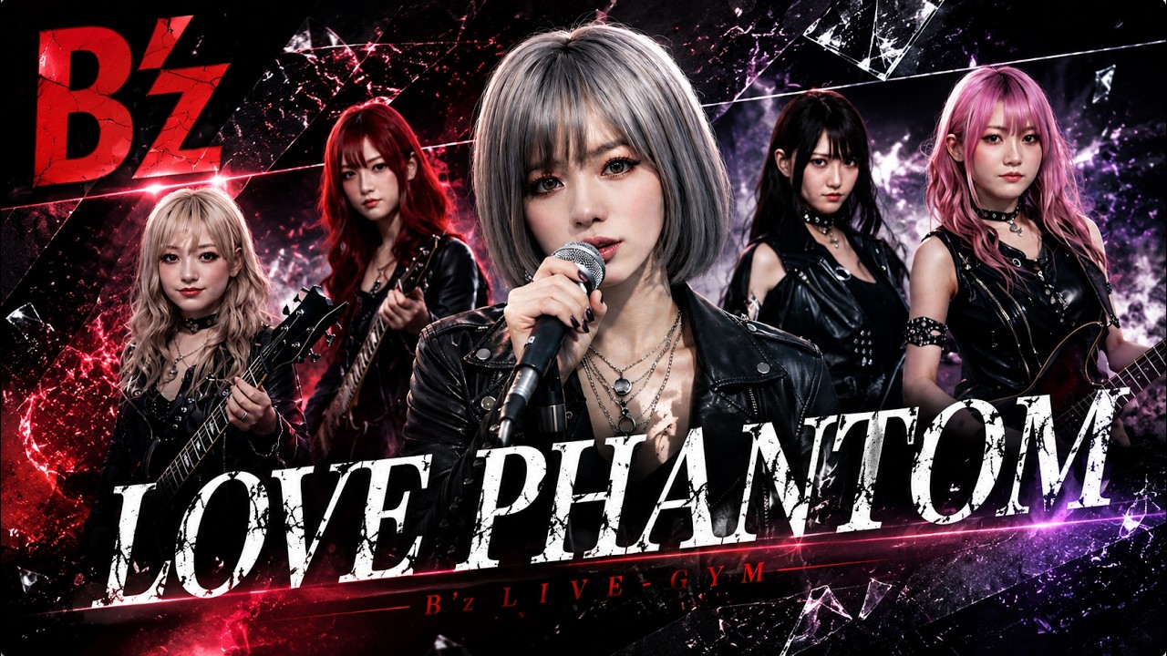 B’z/LOVE PHANTOM メタル女子でカバーしてみた！ ai cover songs japanese