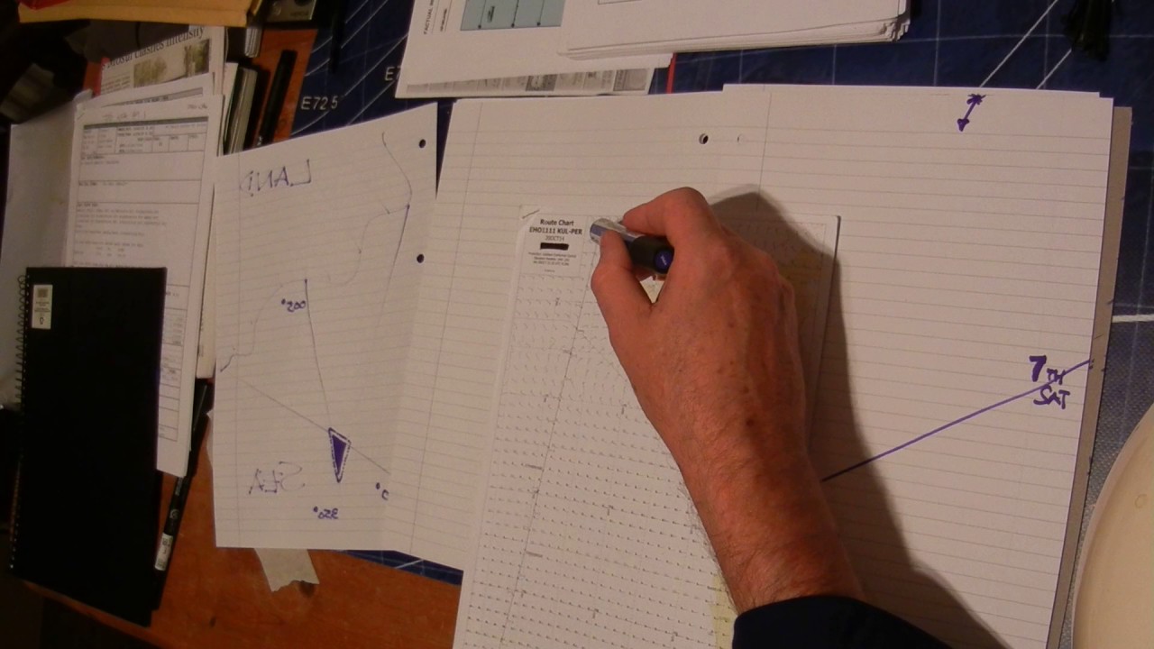 Part 2 - Capt Simon Hardy's triangulation of lines to locate MH370