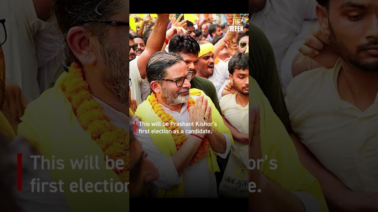 Prashant Kishor files nomination, declares nearly ₹100 crore in assets