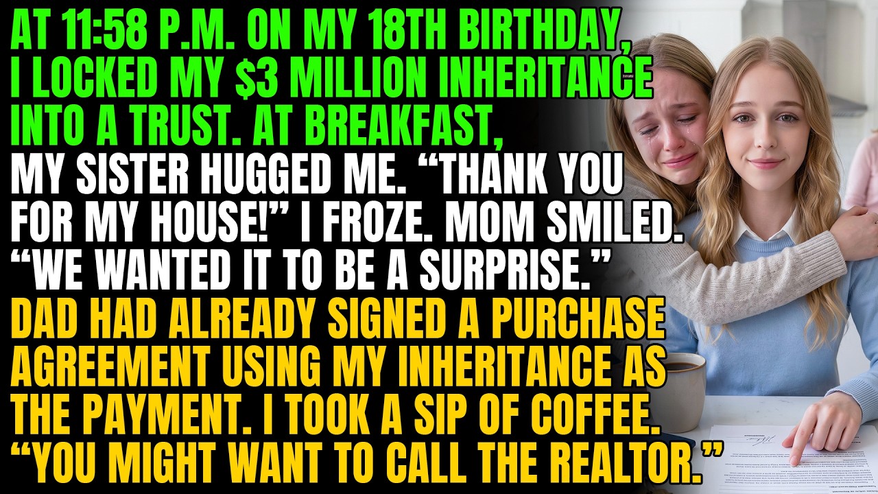 On My 18th Birthday My Parents Gave Away My Inheritance &mdash; Until They Saw Whose Name Was on the Trust