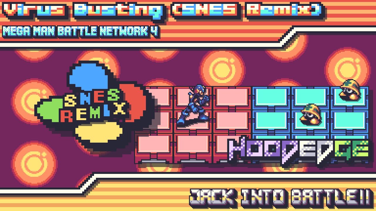 Mega Man Battle Network 4 - Jack into Battle!! ~ Virus Busting (SNES Remix)