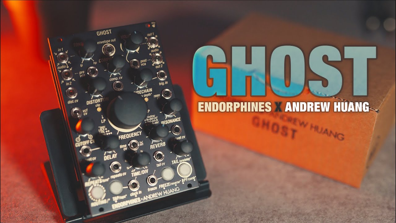 Патчи GHOST от Andrew Huang x Endorphines (7 патчей)