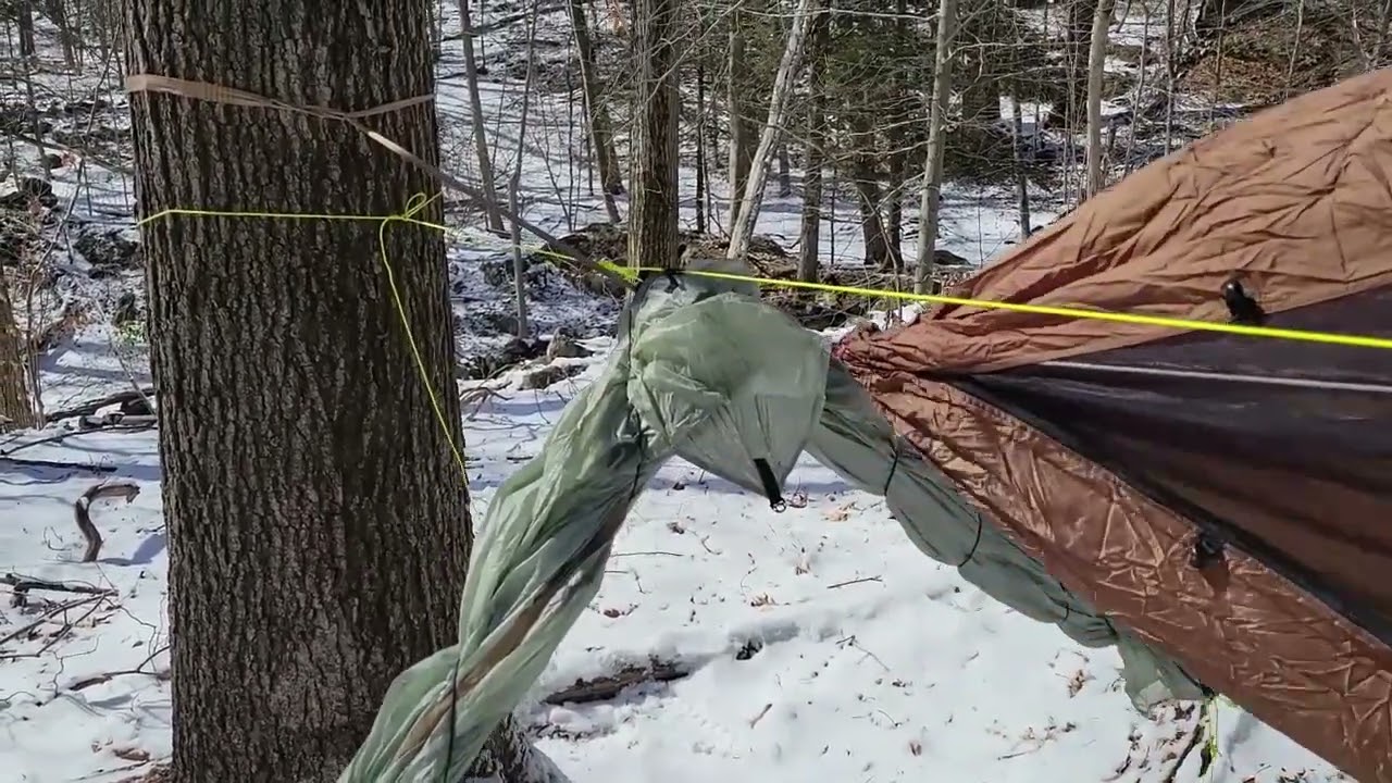 Ditch your hammock tarp snakeskin!