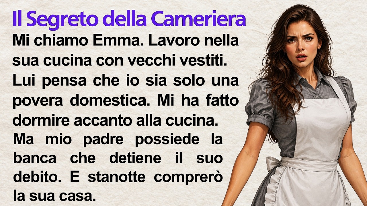 The Maid&rsquo;s Secret 💎 | Learn Italian Through Story (Italian A1&ndash;A2 Story) | Italiano Tales