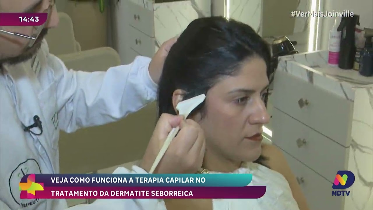Veja como funciona a terapia capilar no tratamento da dermatite seborreica