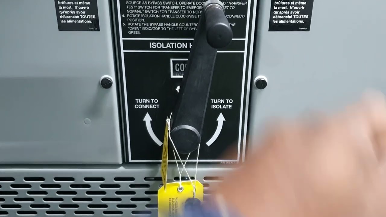 ASCO 7000 Series Power Transfer Switch Testing and Operation