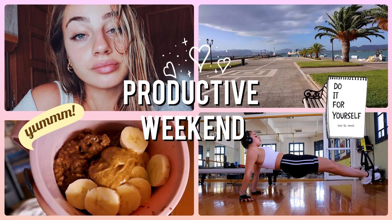 Εκδρομή, γυμναστήριο, νοικοκυριό | Weekend Vlog | | Kallisti Bee