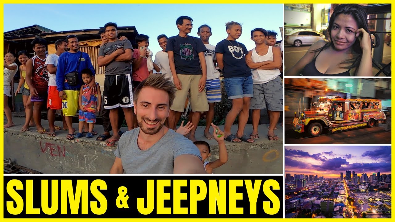 SLUMS & JEEPNEYS in MANILA