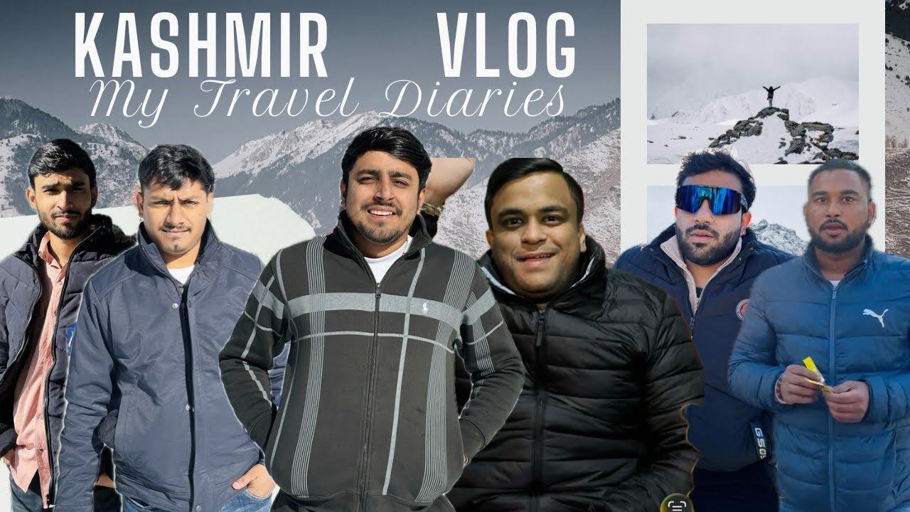 Noida to Kashmir adventure thrill full vlog #kashmir #sonmarg #srinagar 