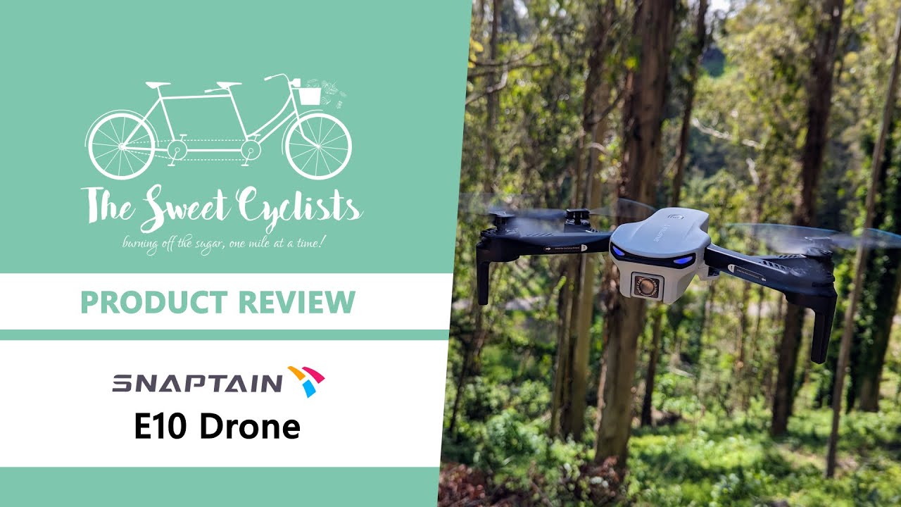 Snaptain E10 1080 Camera Drone Review - feat. Quadcopter Design + Dual Batteries + Carrying Case