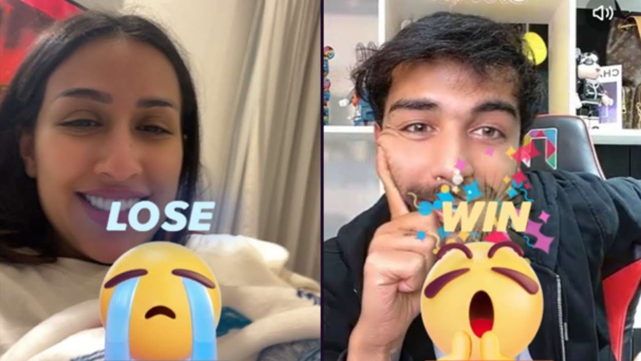 بث فرح الهادي وعقيل - فرح تغني في البث😆