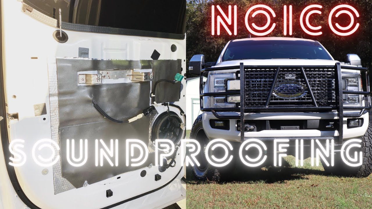 Soundproofing & Insulating my Ford! *How to Remove F250 Front Door Panel*