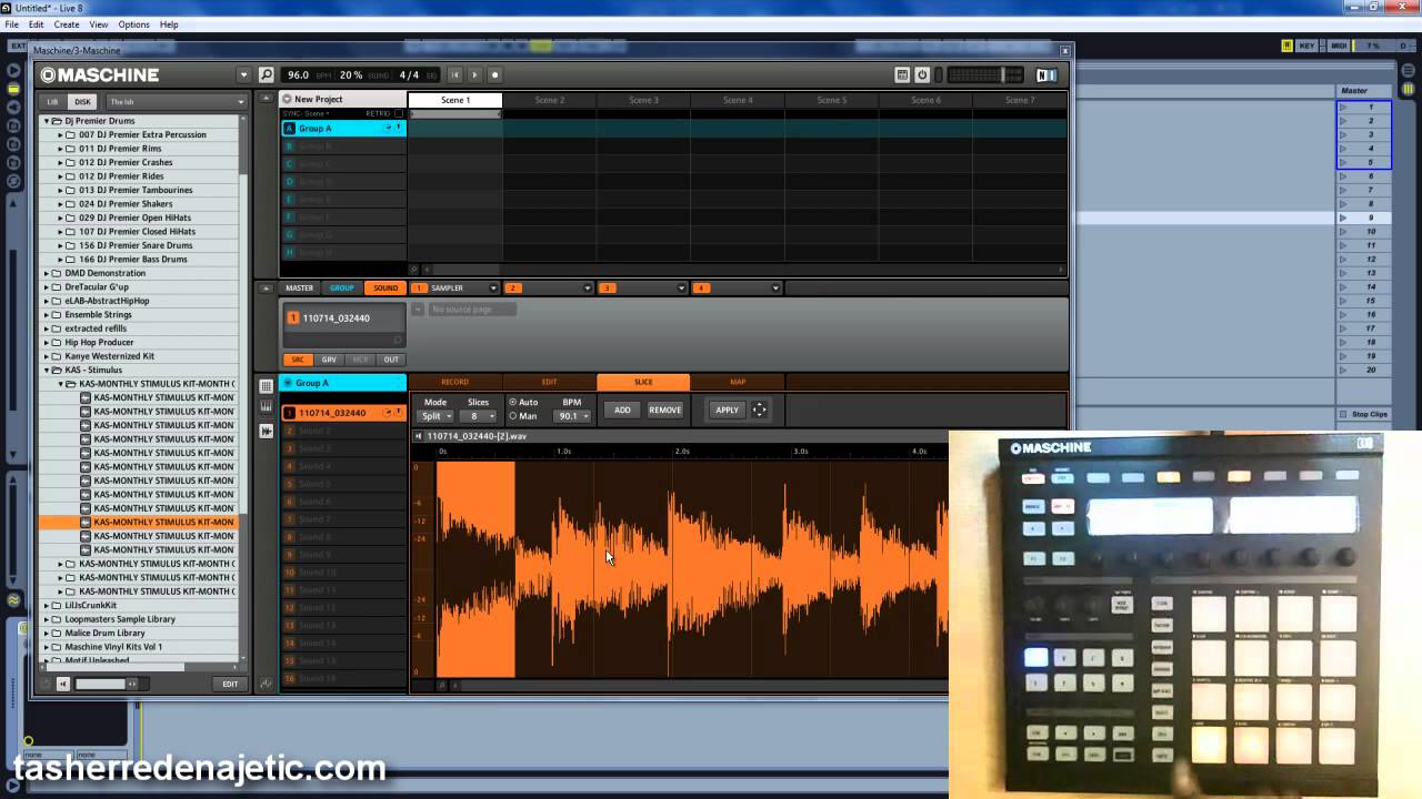 Native Instruments Maschine: Sampling from your CPU and Choke Groups