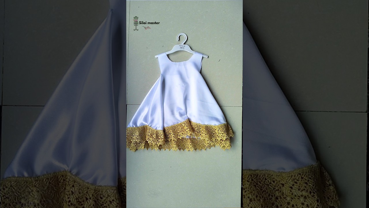 Baby Frock Cutting and Stitching | Easy Tutorial for Beginners