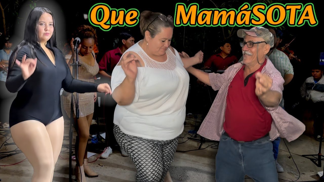 Hay Mamá Hoy Sí Llego la Juventud a Los 40 con María Elena con La Chanchona Guatajiagua en Vivo