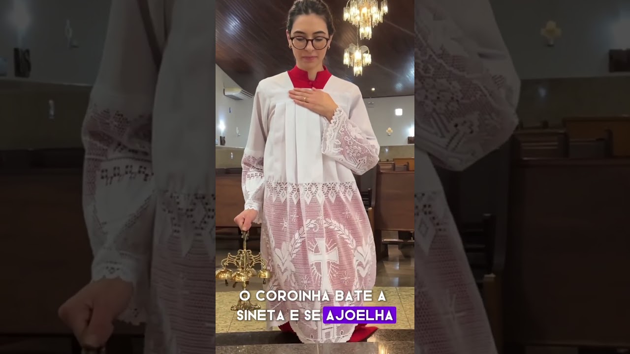 EP3: COROINHAS, hoje vamos falar da temida sineta!! 🛎️ #coroinhas #igreja #catolicos #missa #jesus