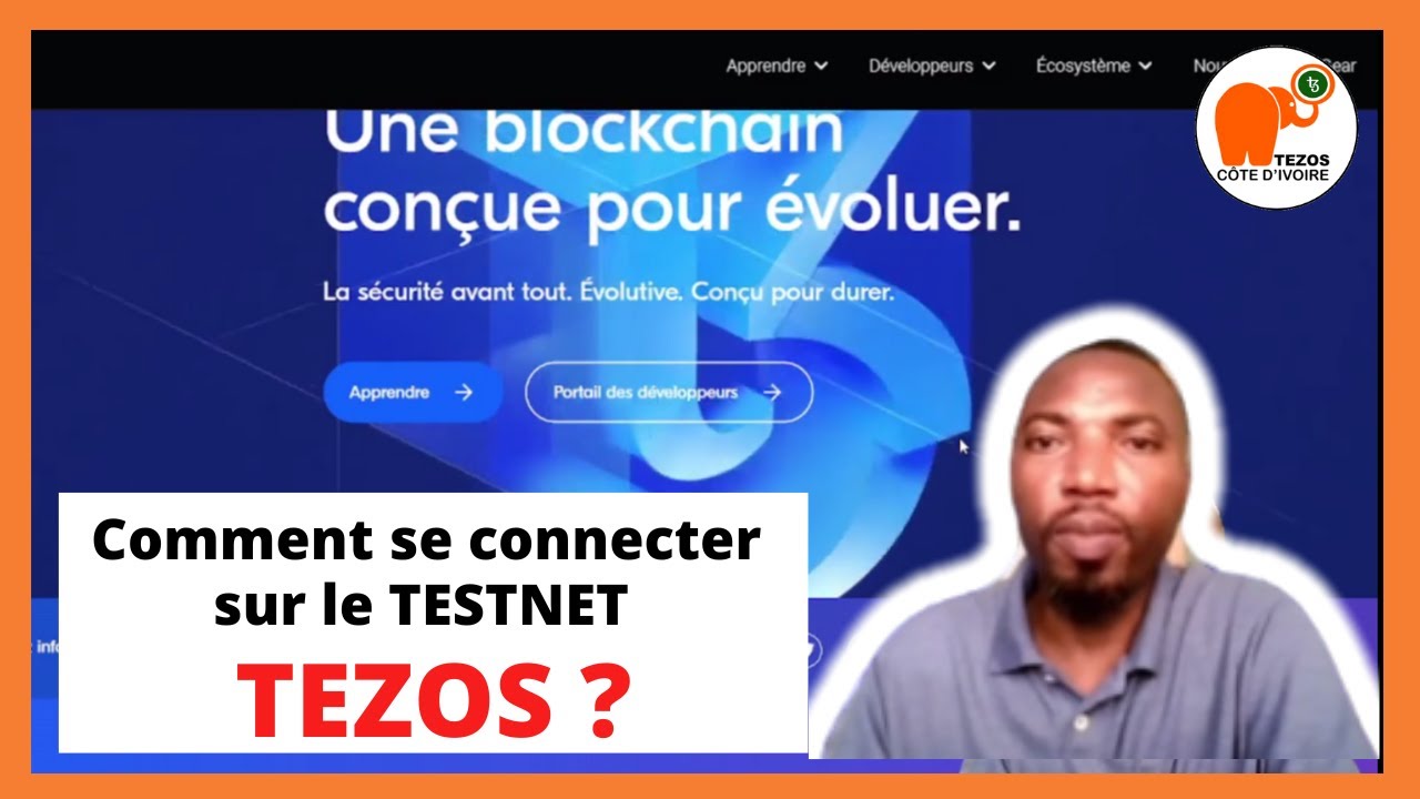 Comment se connecter au testnet sur TEZOS  !