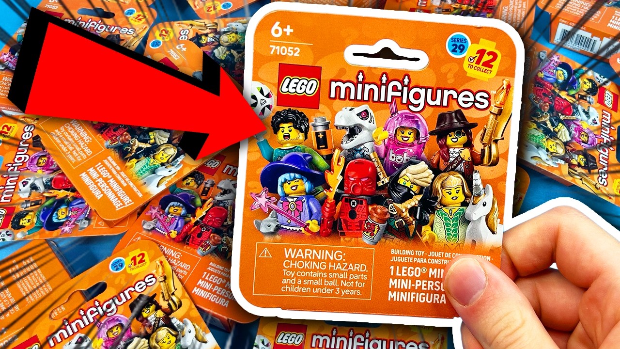 Распаковка 29-й серии минифигурок LEGO!!