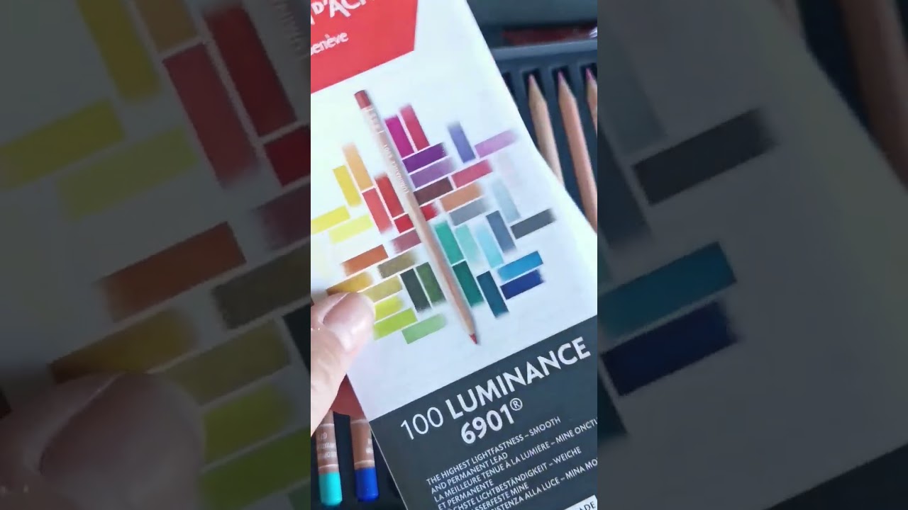 caran d'ache Luminance 6901 #art #artskills #arttherapy #drawing