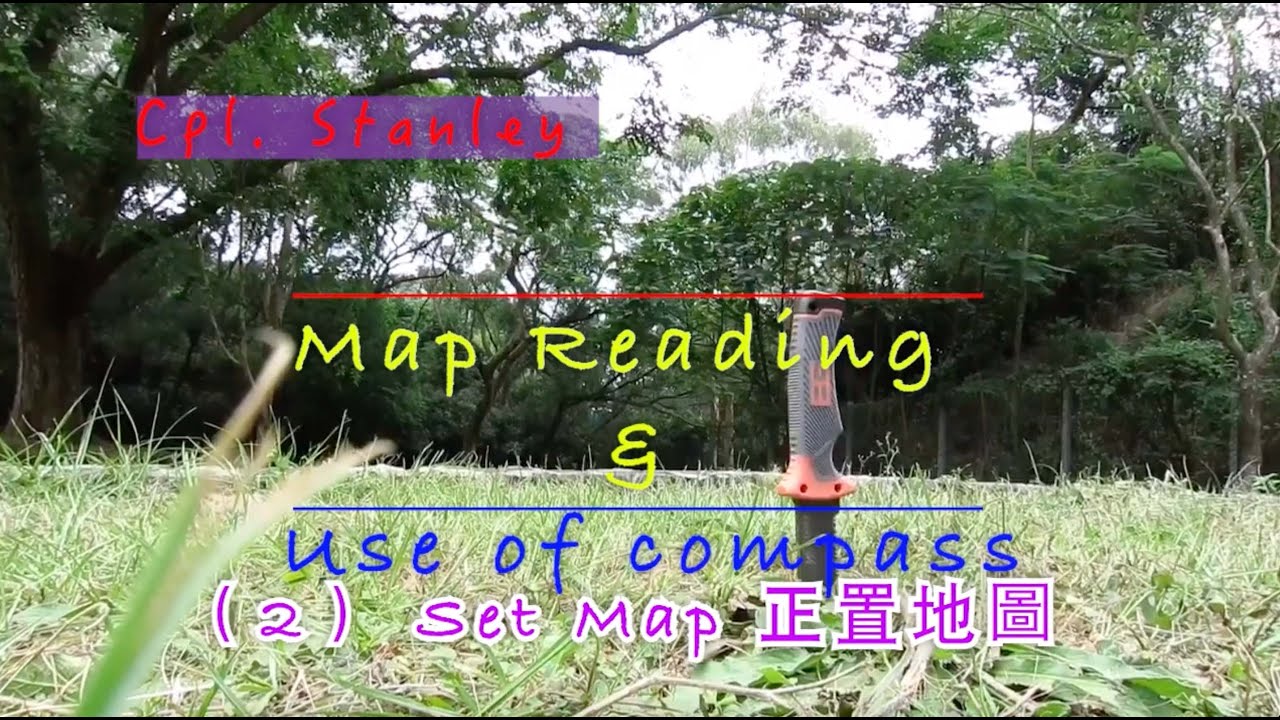 Map Reading & Use of Compass 2 Set Map