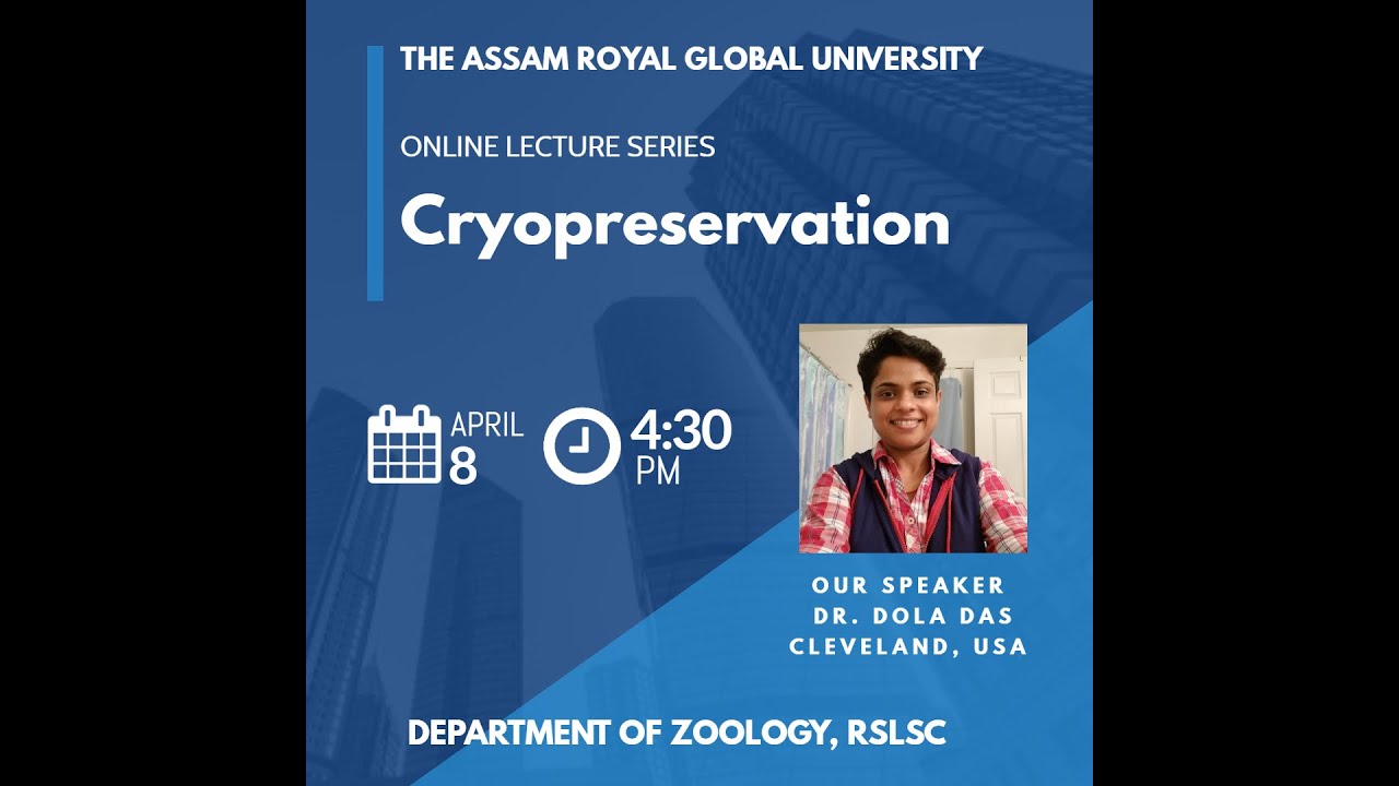 Invited lecture on Cryo-preservation