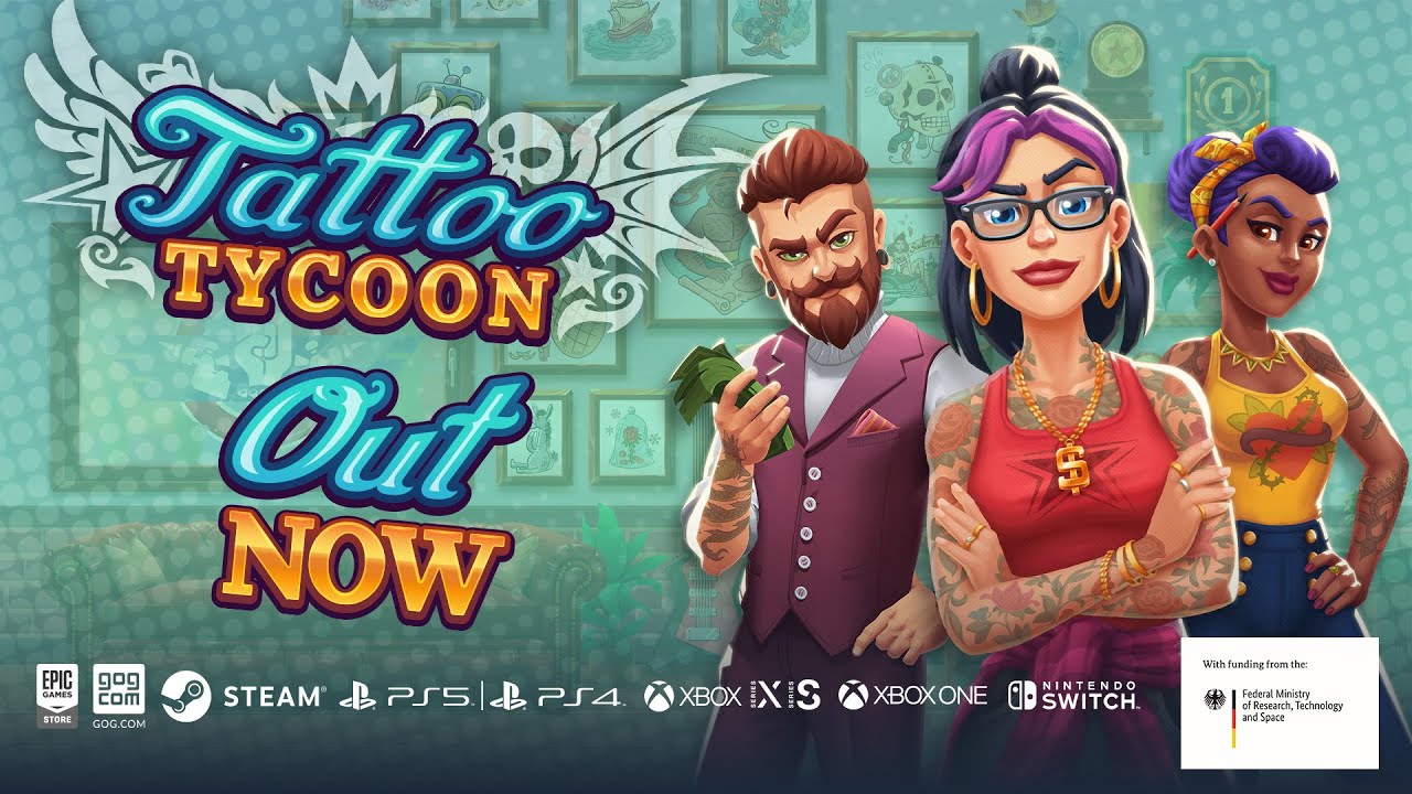 Tattoo Tycoon // Release Trailer