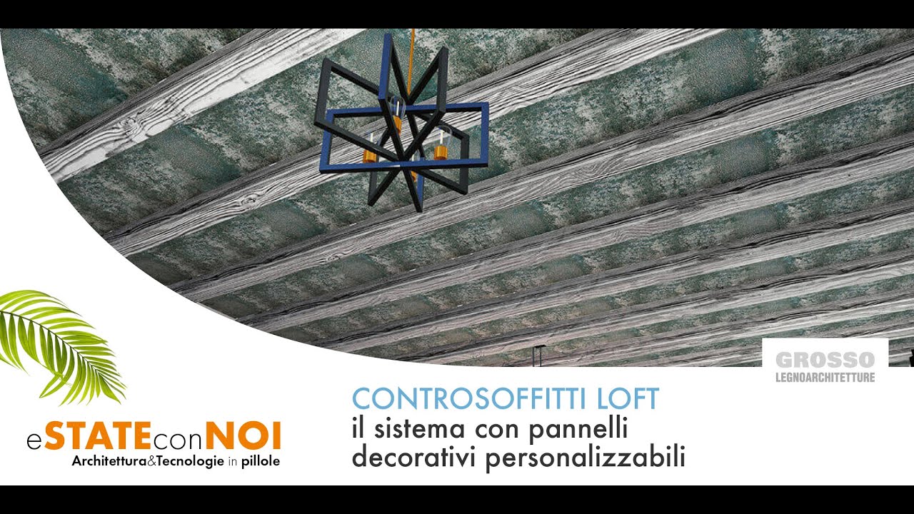 Sistema di controsoffitti con pannelli decorativi