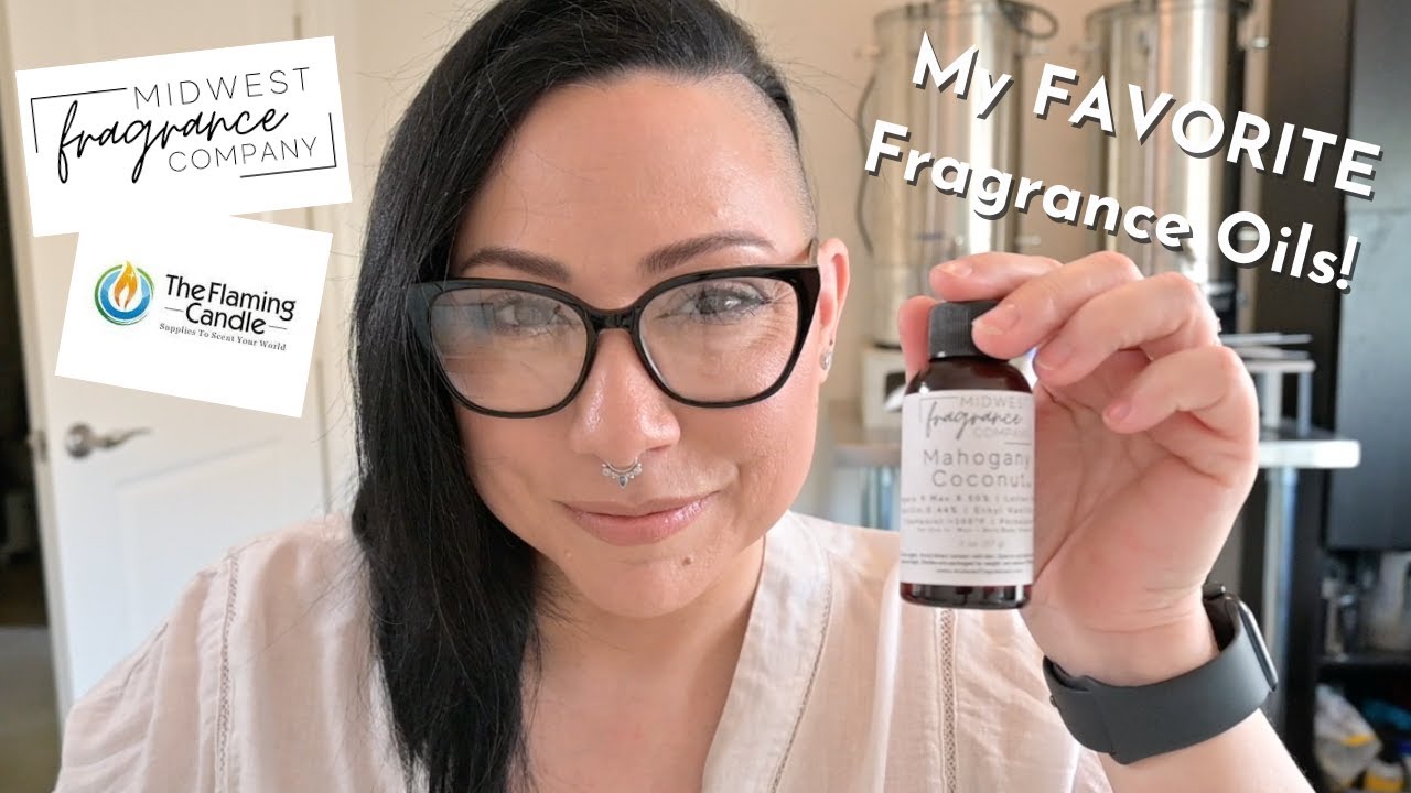 Sharing my FAVORITE Fragrance Oils from Midwest + The Flaming Candle oils (fake!) Candlemaker