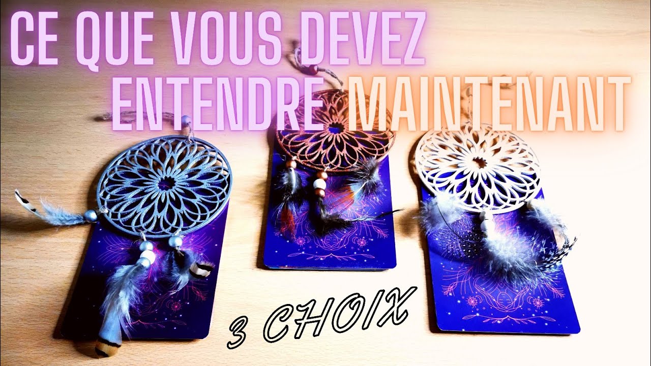 🔮[URGENT]🔮 Ce que vous devez entendre maintenant | 3 CHOIX, Intemporel 💜
