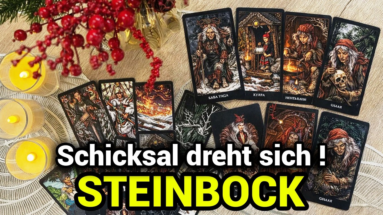 STEINBOCK ♑️ LIEBE & SCHICKSAL 2026 🌙💖 EINE GÖTTLICHE WENDUNG KOMMT AUF DICH ZU! #steinbock