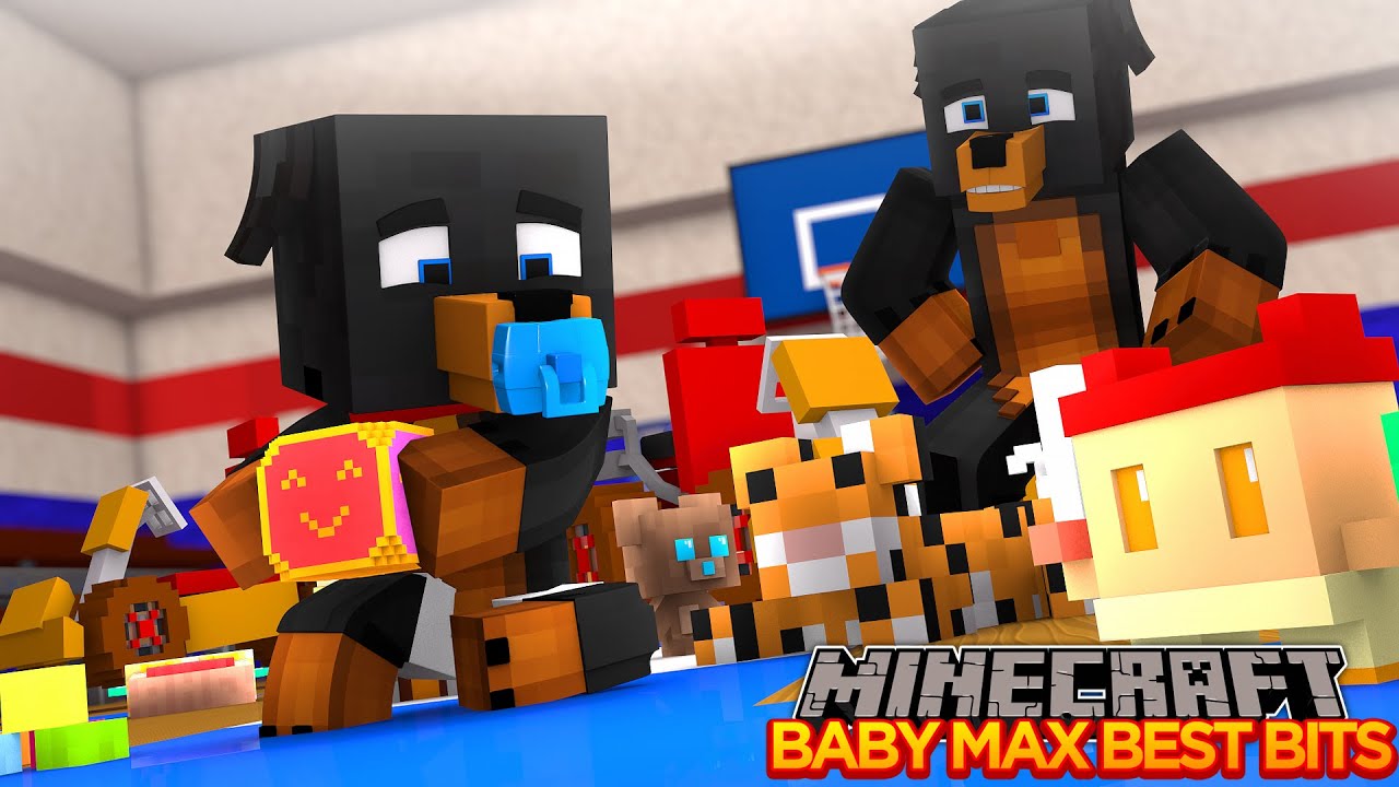 BABY MAX BEST BITS, GO SUBSCRIBE  - MInecraft - Baby Leah Adventures.