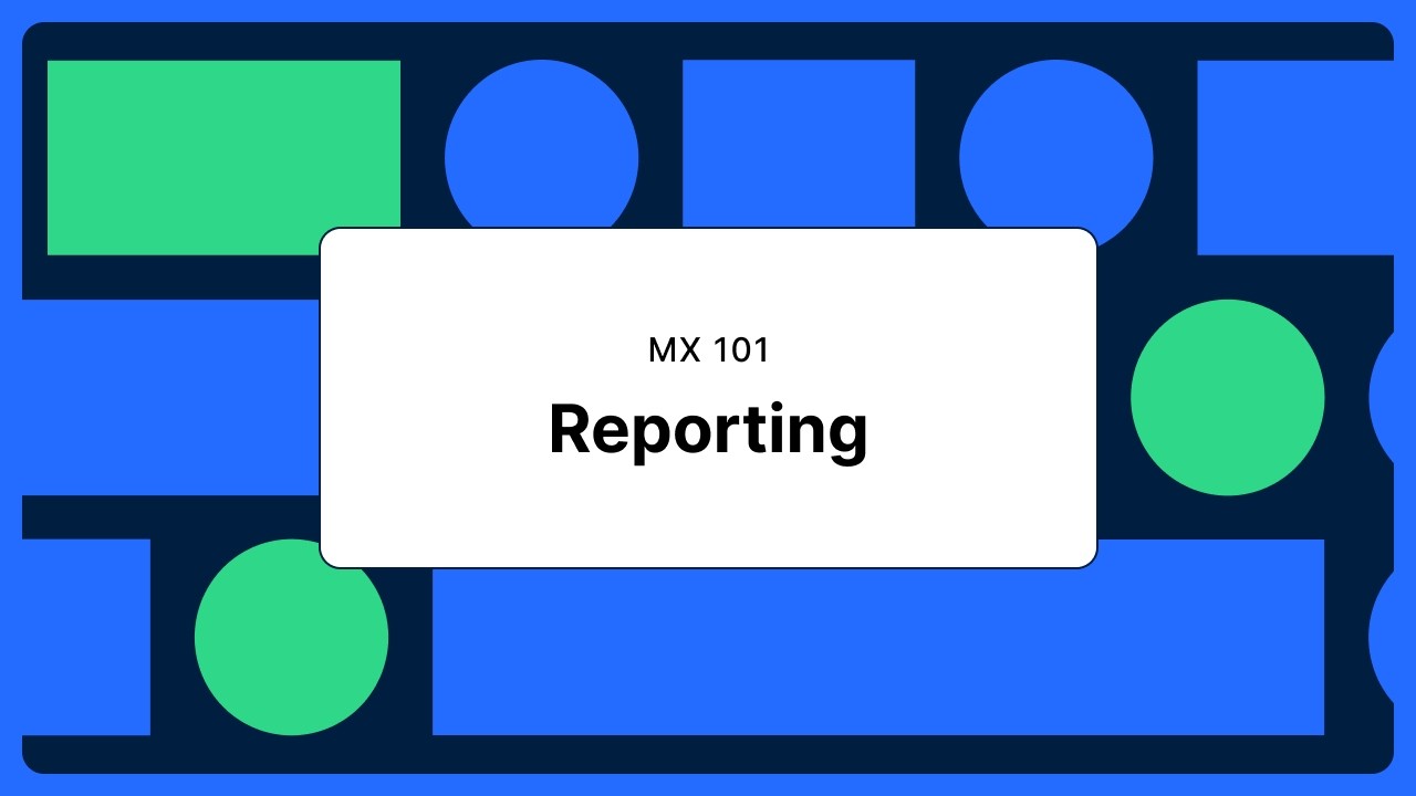 Reporting 101: Drive & Demonstrate Maintenance Success