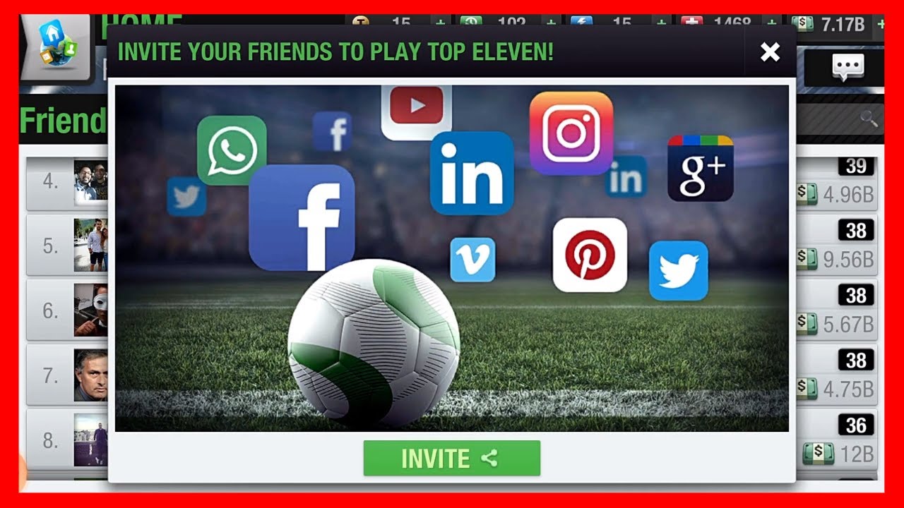 Top Eleven 2019 / 2020 - How to ADD FRIENDS or how to add friends WITHOUT FACEBOOK