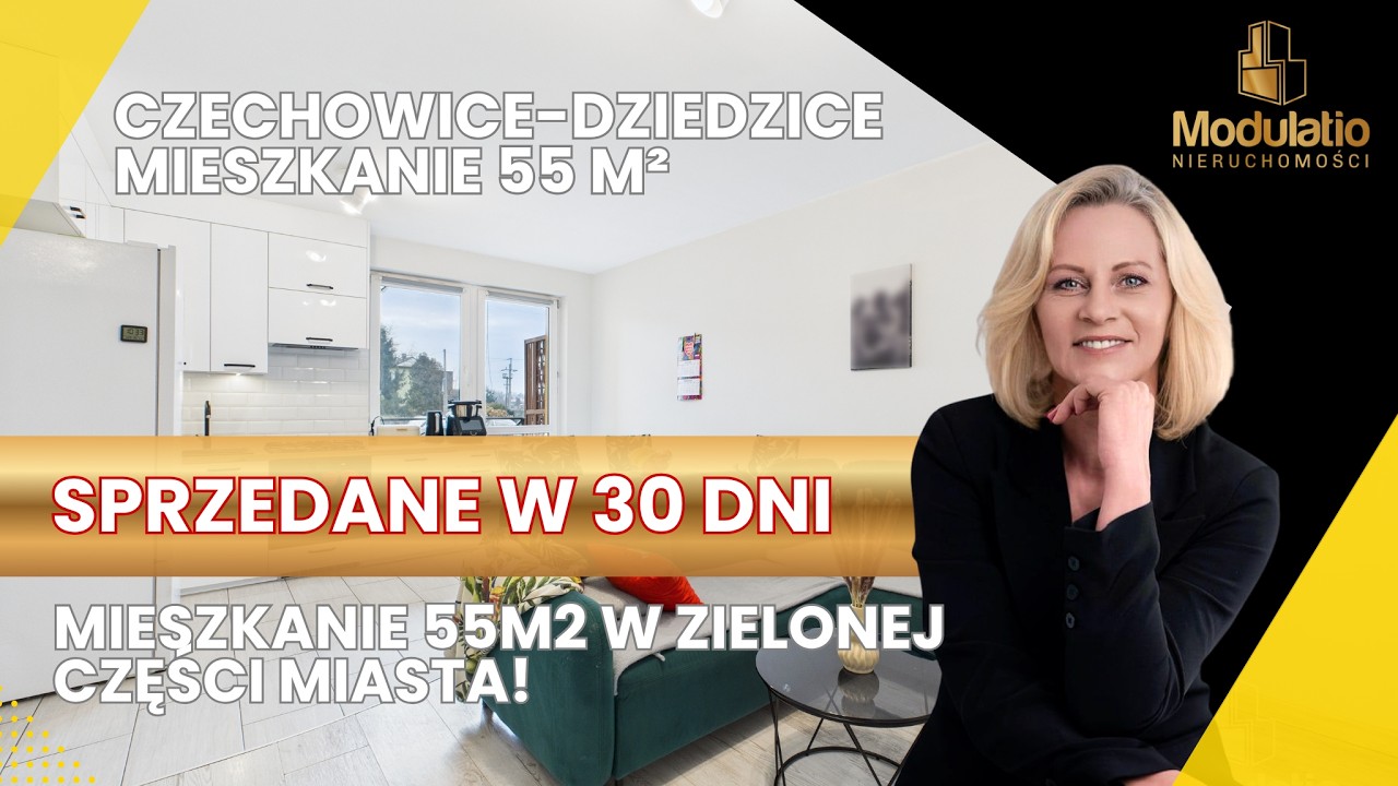 ​📍 Czechowice-Dziedzice | 55,5 m² | Parter  miejsce parkingowe oraz komórka lokatorska.