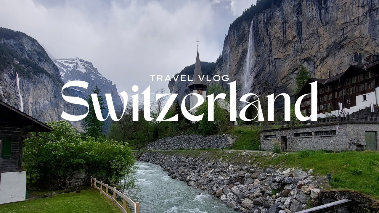 Switzerland • glacier-fed waterfalls, scenic train journeys & Zermatt matterhorn!