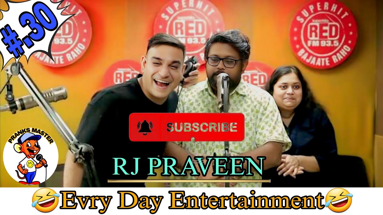 Dj Thermometer 🤣& Rj Praveen ki top funny prank call (Part-30) rj praveen ki comedy| red fm India...