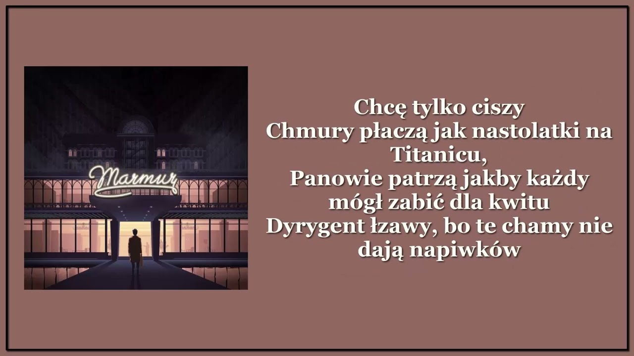 Taco Hemingway - Żyrandol (Tekst)