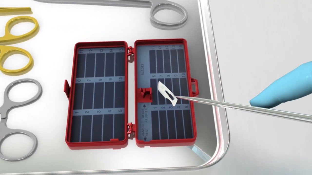 Swann-Morton's Best Practice Handling Surgical Blades