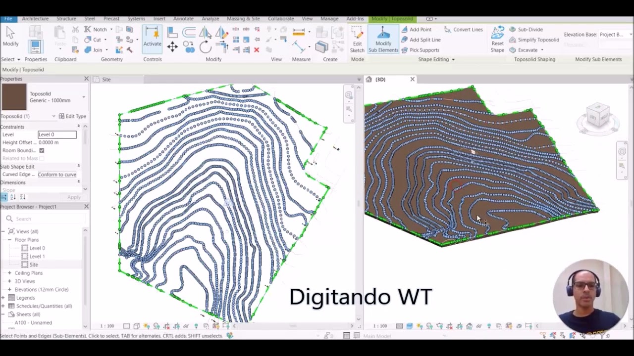 TUTORIAL TERRENO TOPOGRAFICO EN REVIT 2025